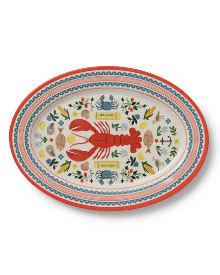 Seaside Melamine Serving Platter