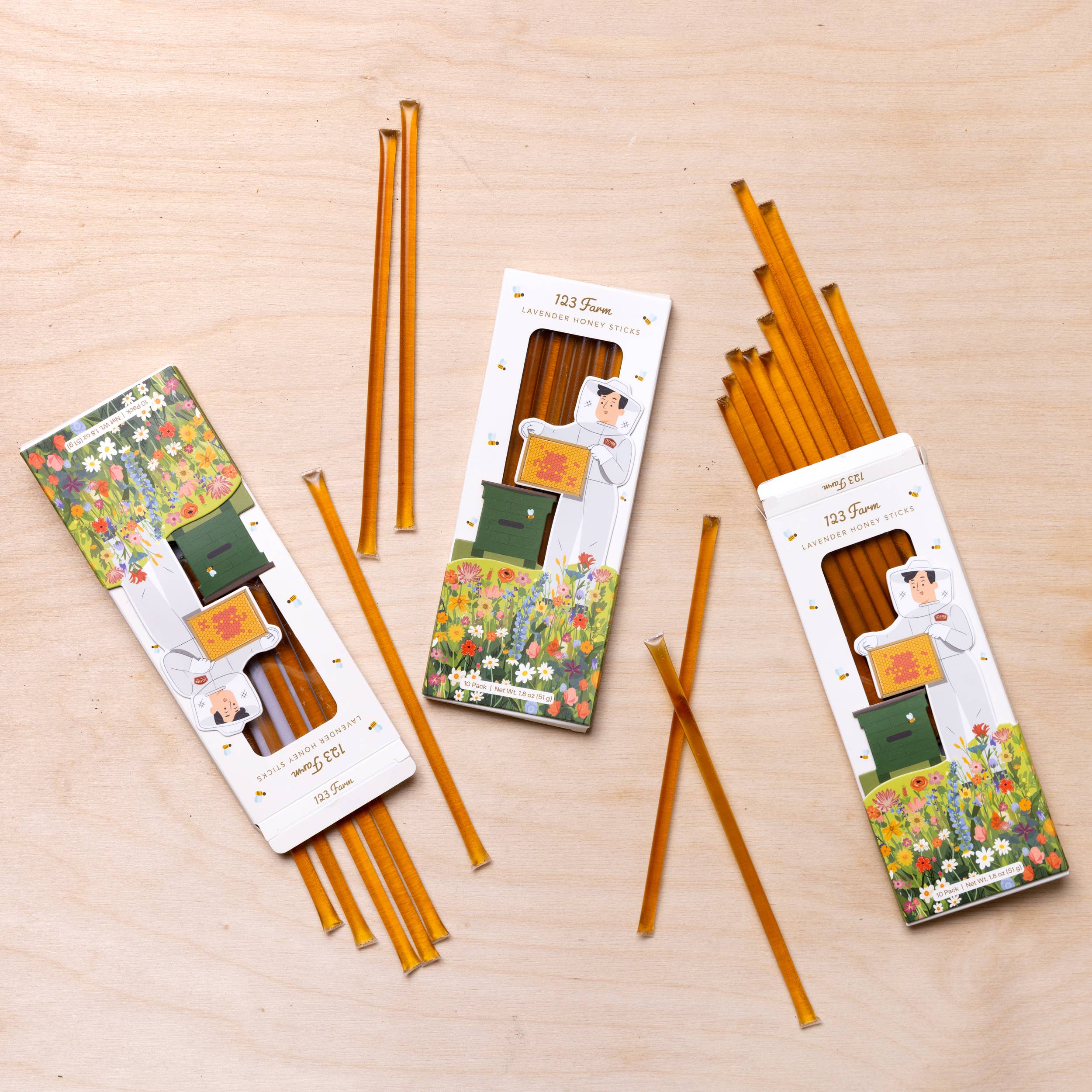 Lavender Honey Sticks Storybook – 10 Pack