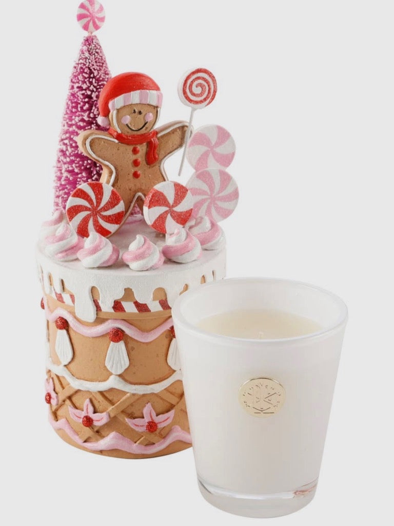 Fresh Gingerbread Gift Box Candle - 14oz