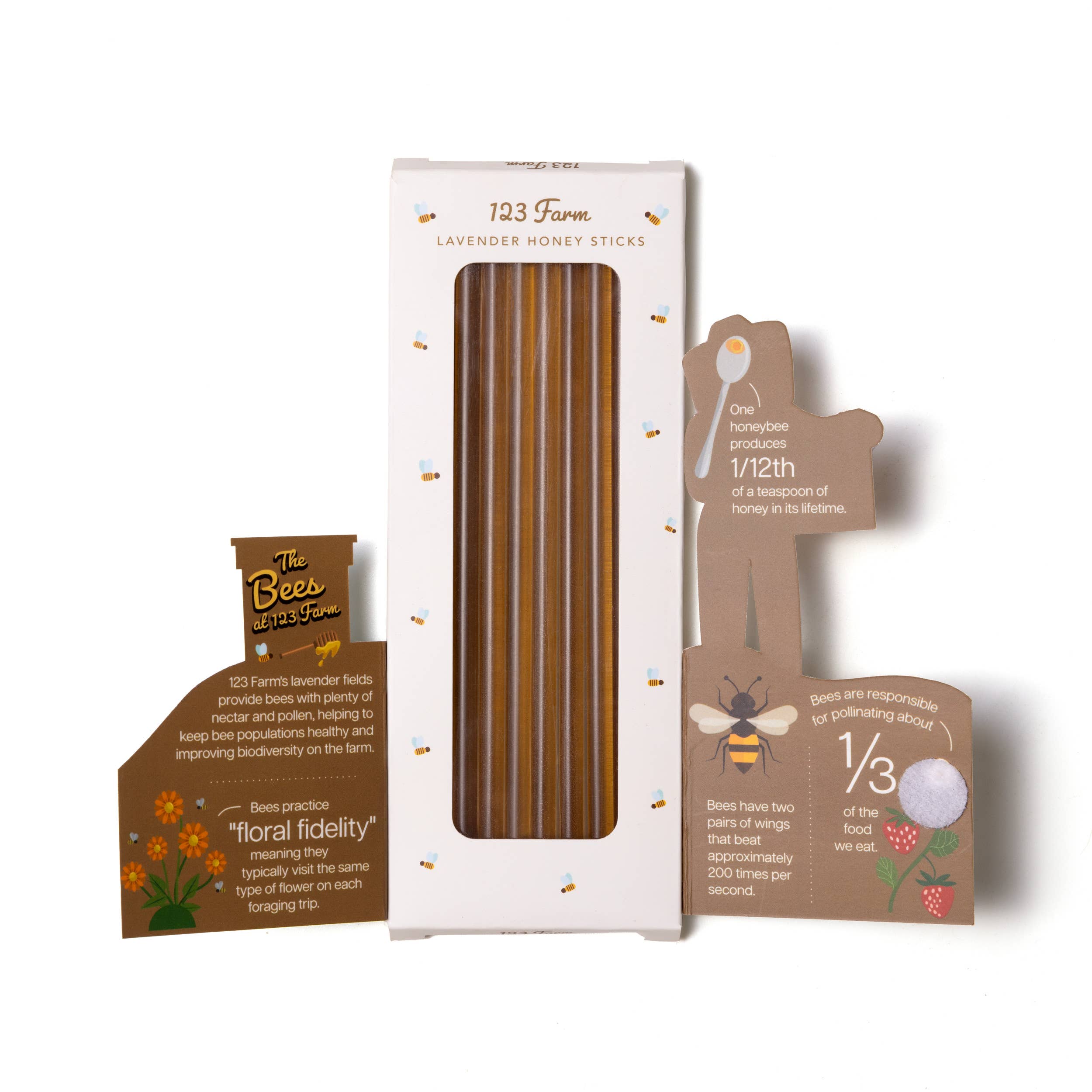 Lavender Honey Sticks Storybook – 10 Pack