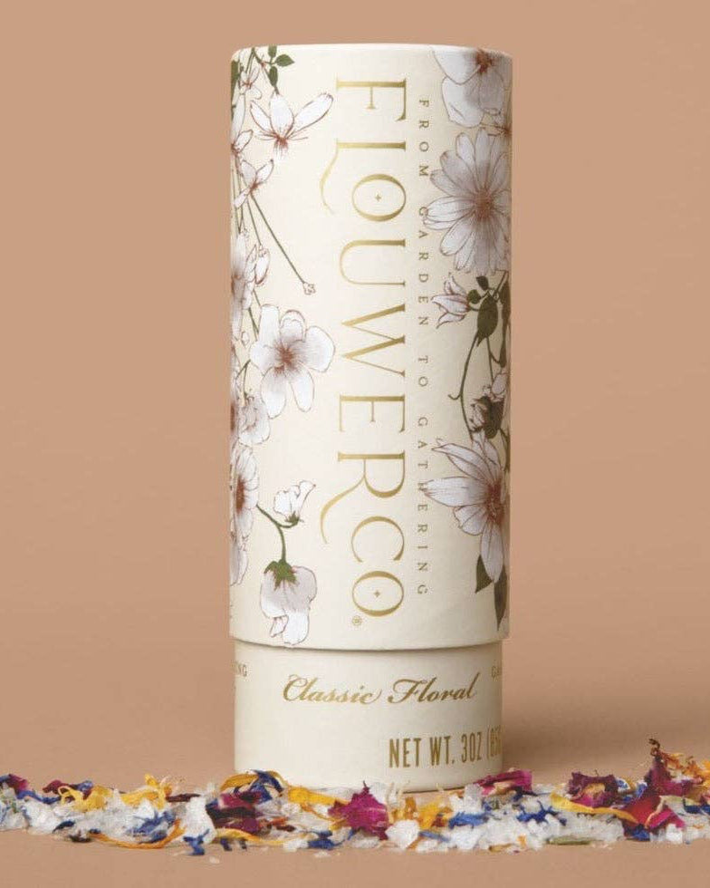 Classic Floral Garnishing Salt