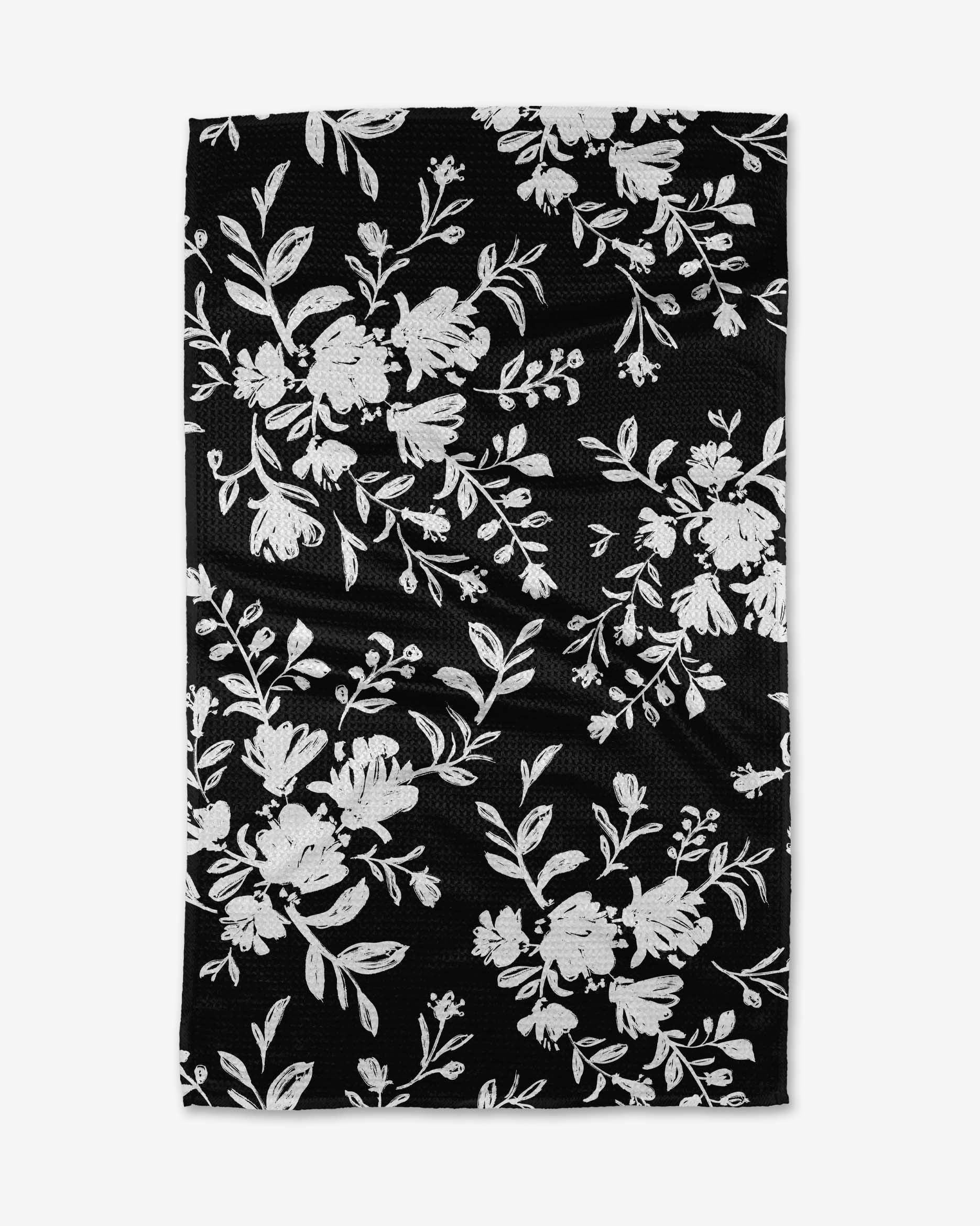 Tea Towel - Botanical Silhouettes Charcoal