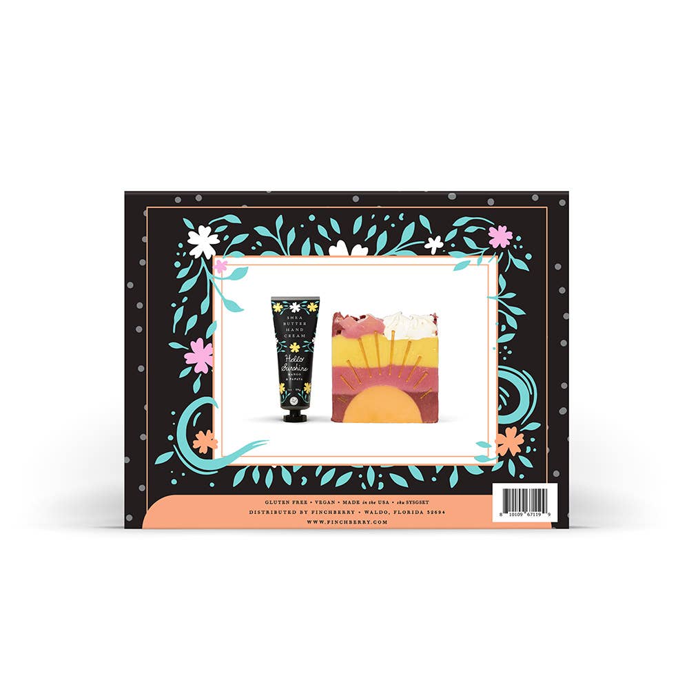 Sending You Sunshine 2 Piece Gift Set - Soap & Hand Cream