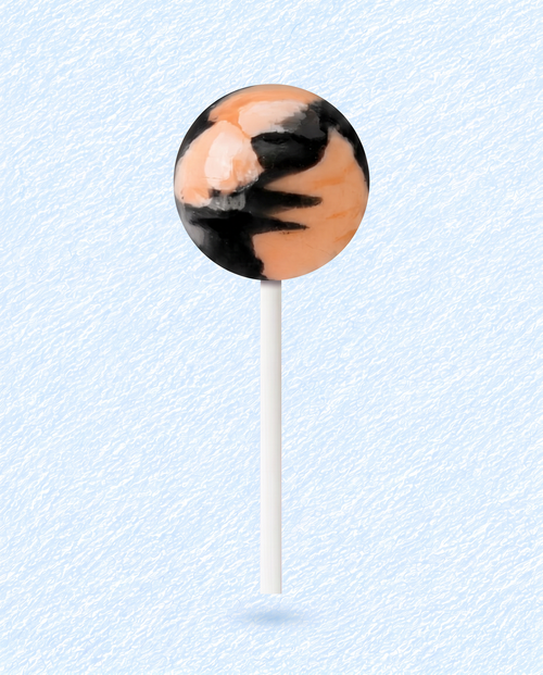 Gourmet Lollipop – Jack-O-Lantern